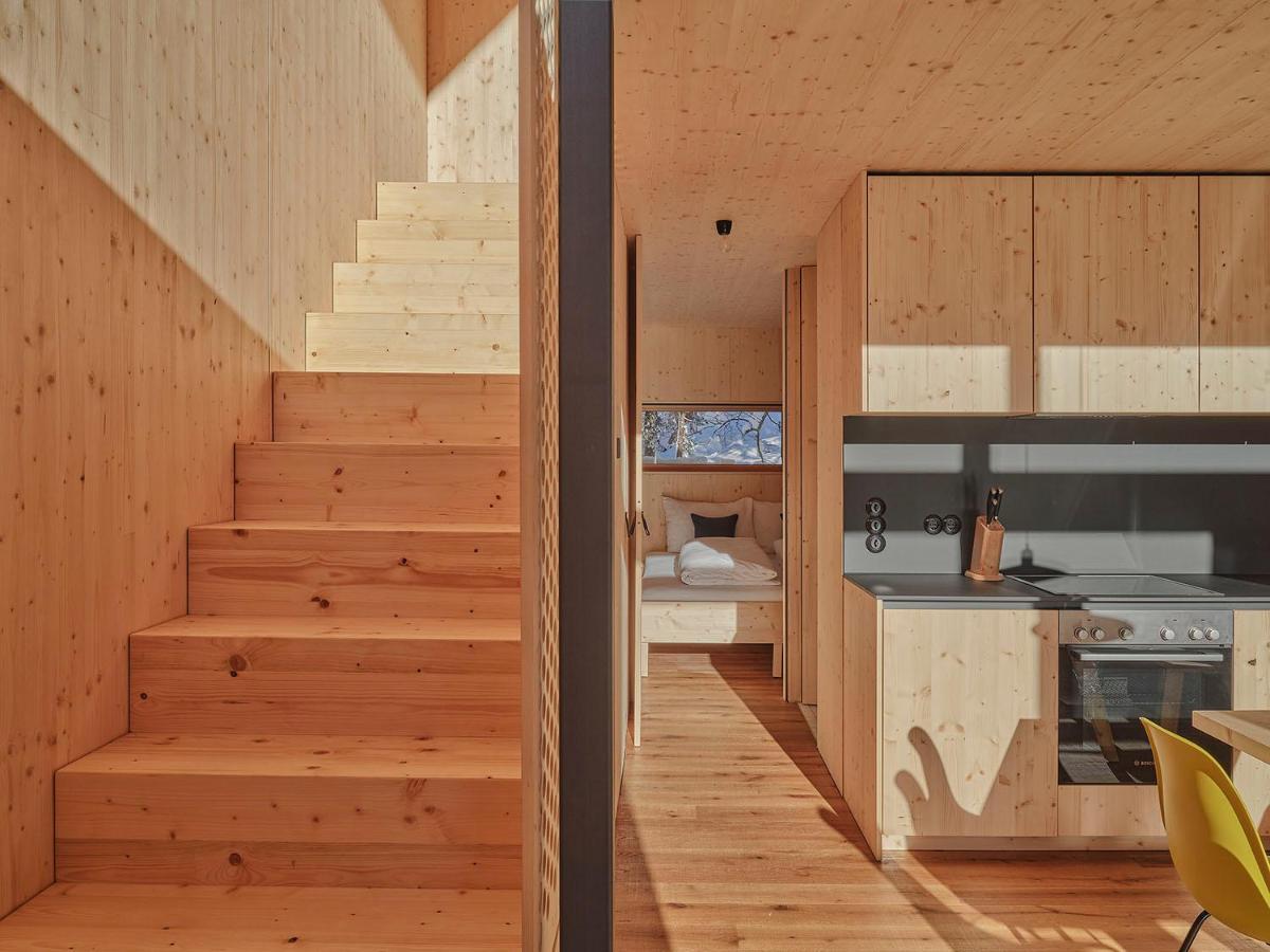 Aelmele - Waldchalets Brandnertal ภายนอก รูปภาพ